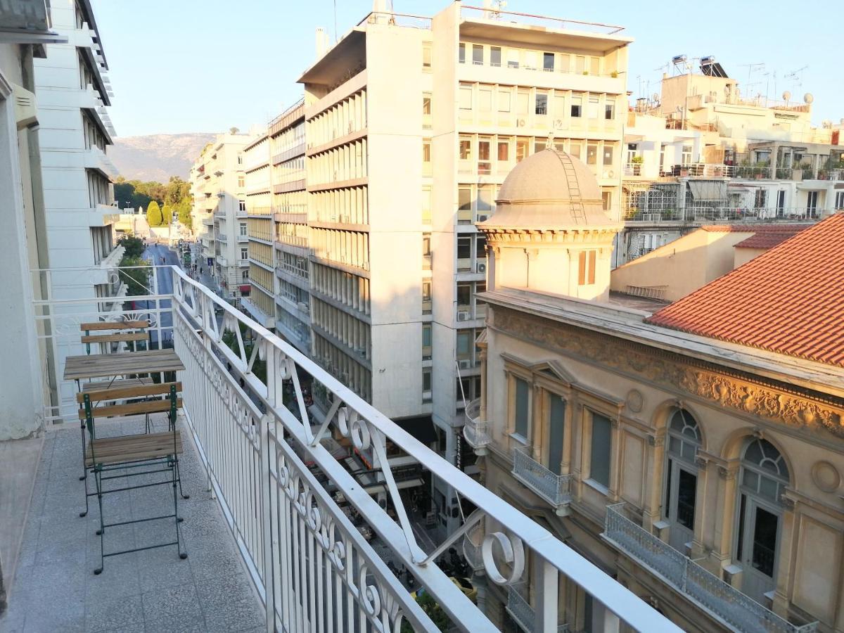 Stylish Central Penthouse Apartment Atenas Exterior foto